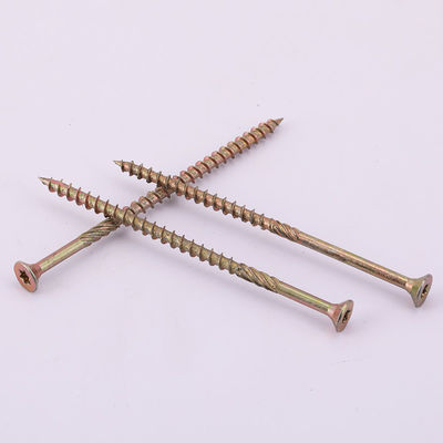 QUALITÄT  Yellow Zinc Torx Drive Chipboard Screw Double Countersunk Head Chipboard Screw Fabrik