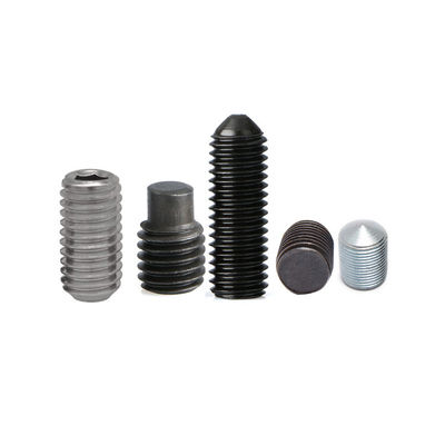 QUALITÄT  Custom Flat Point Hollow Hexagon Set Screws SS304 Hex Socket Allen Nose Grub Screw Set Fabrik