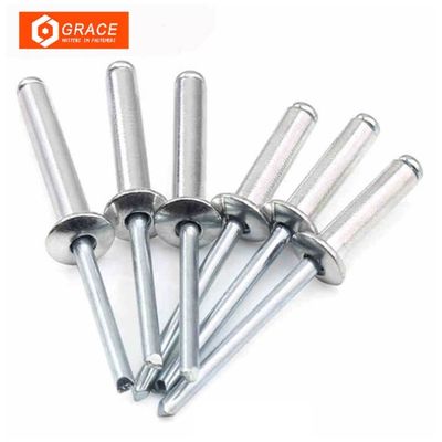 QUALITÄT  Aluminum Metal 8mm Countersunk Head Blind Rivets Galvanized Fabrik